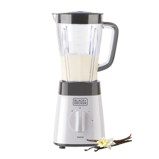 BLACK+DECKER Standmixer 500W, 1,5L Glaskrug