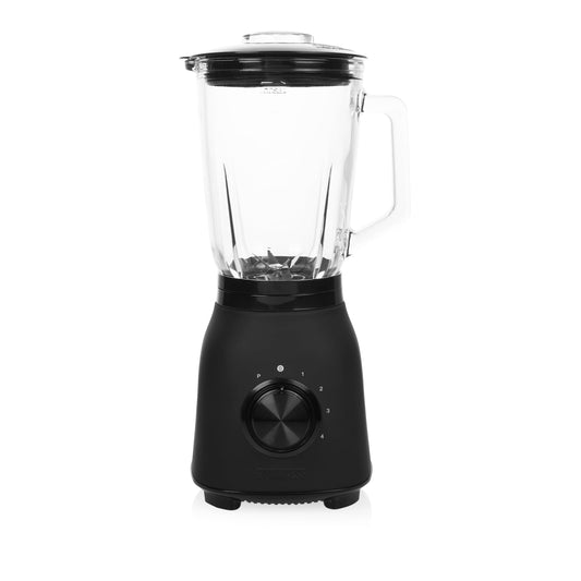 Princess Black Steel Standmixer 1000W, 1,5L Glas