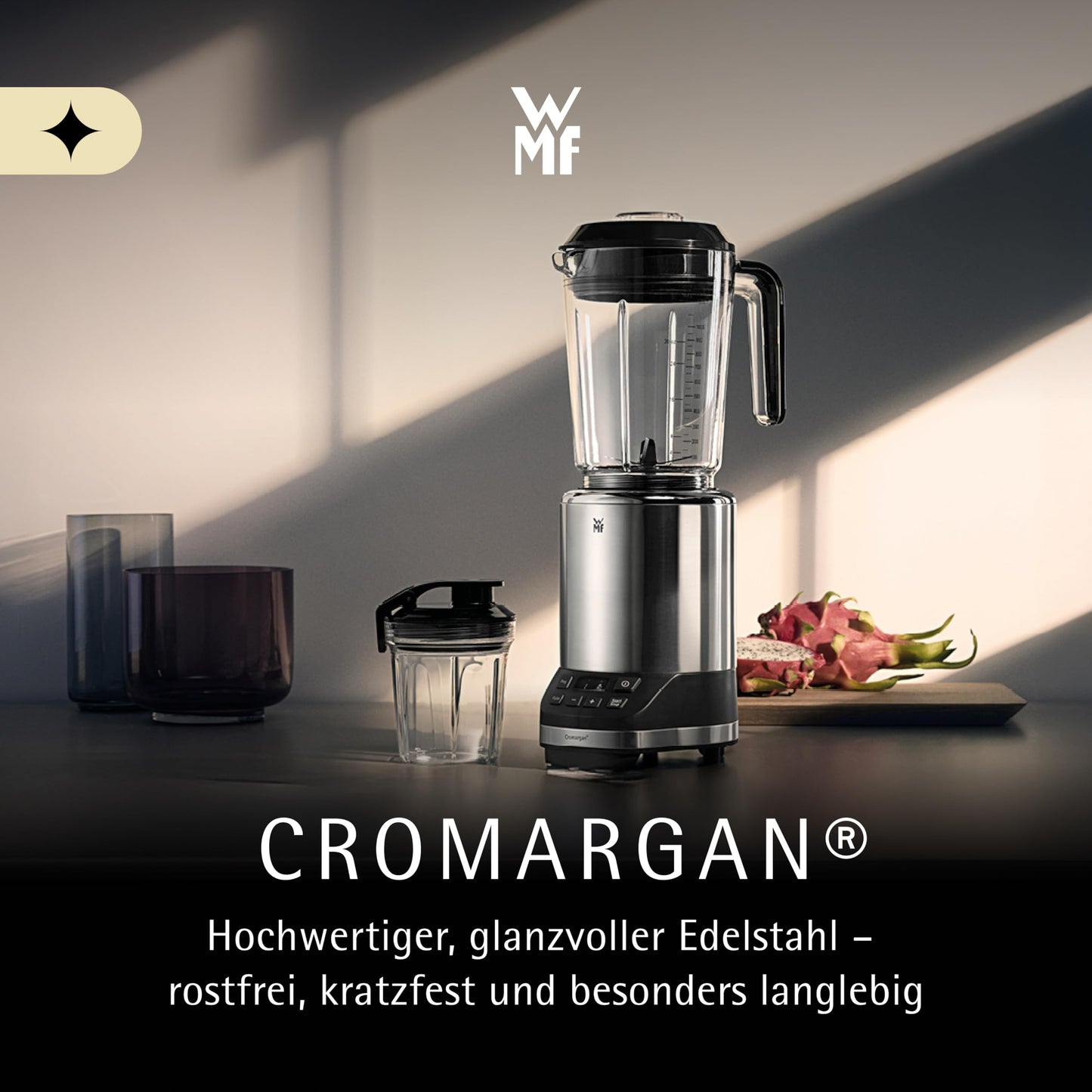 WMF Kult Pro Multifunktionsmixer 30000 U/min, Smoothie Maker