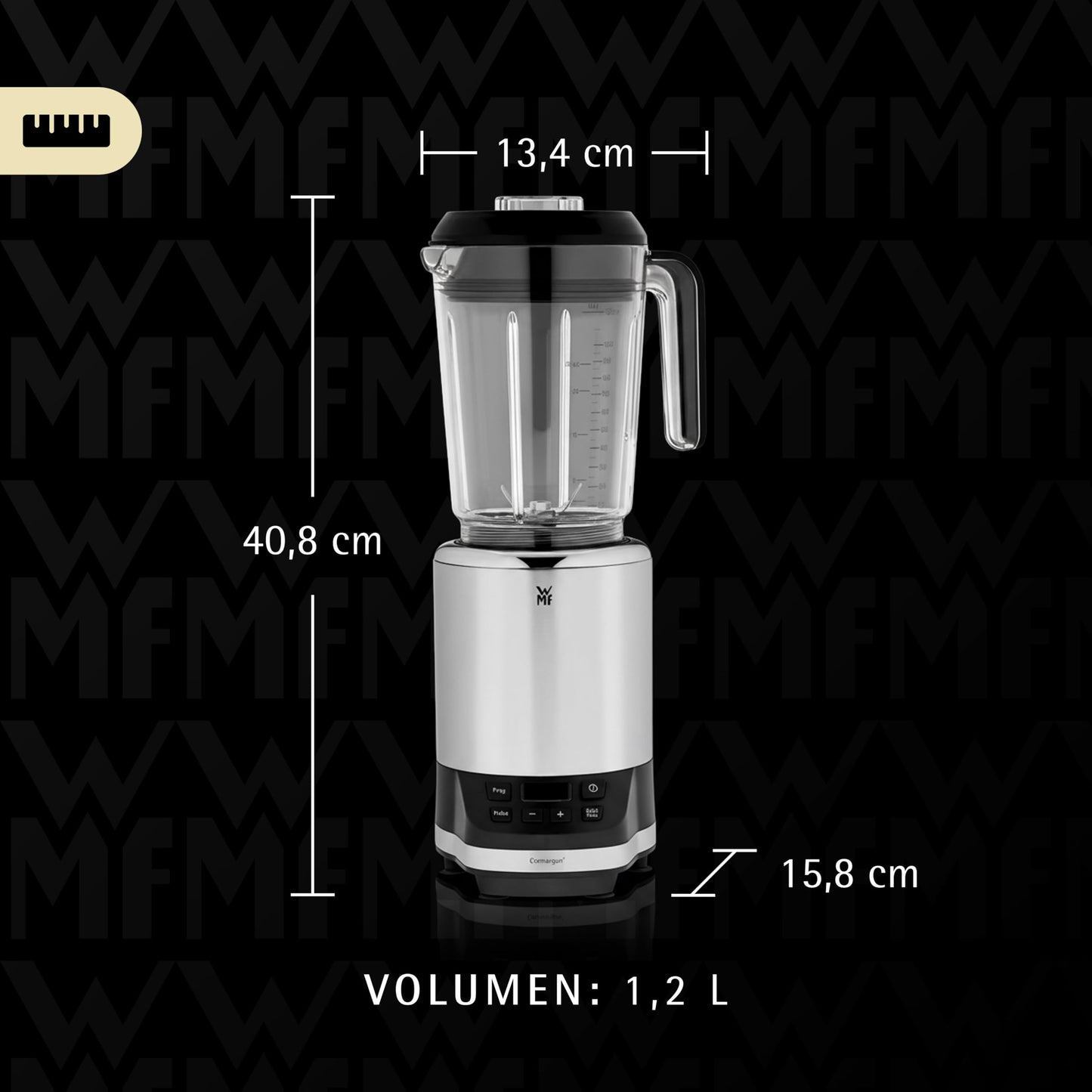 WMF Kult Pro Multifunktionsmixer 30000 U/min, Smoothie Maker
